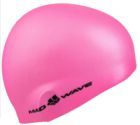 Шапочка для плавания Mad Wave Light BIG (розовый) - 