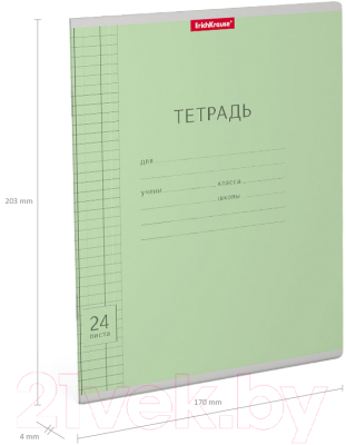 Изображение товара Тетрадь Erich Krause Классика / 40016 (24л, клетка)