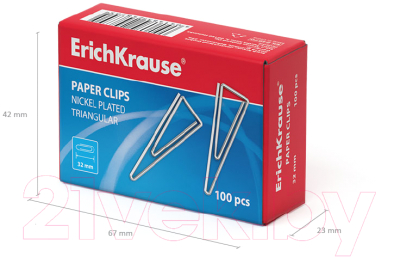 Изображение товара Скрепки Erich Krause 24870