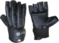 Перчатки для единоборств Indigo PU PS-859 (XL, черный) - 