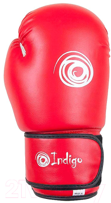 Боксерские перчатки Indigo PS-799 (10oz, красный)
