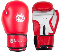 Боксерские перчатки Indigo PS-799 (8oz, красный) - 