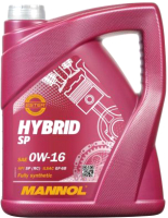 Моторное масло Mannol Hybrid SP 0W16 / MN7920-5 (5л) - 