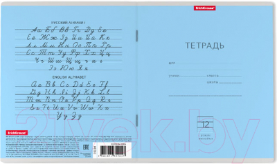 Тетрадь Erich Krause Классика / 35204 (12л, линейка)