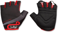 Велоперчатки Indigo SB-01-8203 (XL, черный/красный) - 