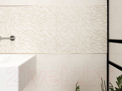 Декоративная плитка Meissen Органик Нити OR2U012 (250x750, бежевый)