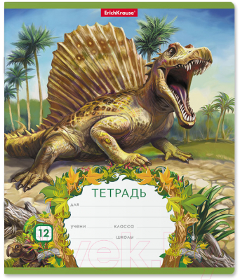 Тетрадь Erich Krause Эра динозавров / 48837 (12л, линейка)