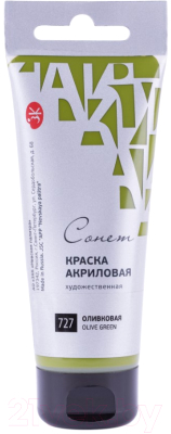 

Акриловые краски Сонет, Зеленый, Оливковая / 28118727