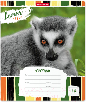 

Тетрадь Erich Krause, Lemur Style / 49190