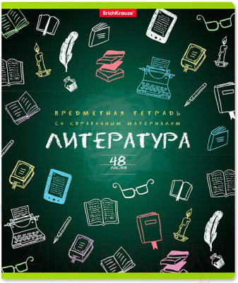

Тетрадь предметная Erich Krause, К доске! Литература / 43585