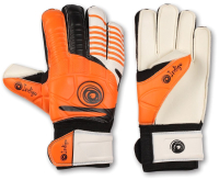 Перчатки вратарские Indigo 1420 (размер 5, оранжевый/черный) - 