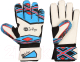 Перчатки вратарские Indigo 2023-D (размер 5, белый/голубой) - 