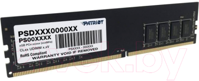 Оперативная память DDR4 Patriot PSD416G240081