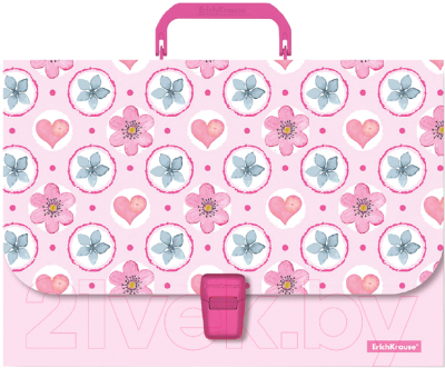 

Папка-портфель Erich Krause, Pink Flowers / 48734