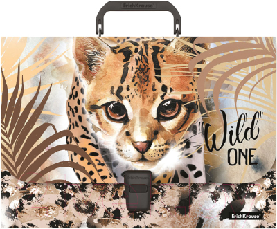 

Папка-портфель Erich Krause, Wild Cat / 48735