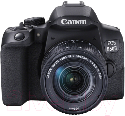 Зеркальный фотоаппарат Canon EOS 850D Kit EF-S 18-55mm IS STM / 3925C002 (черный)