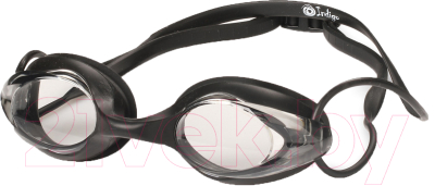 Очки для плавания Indigo 1801 G (черный)