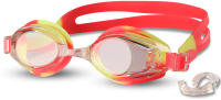 Очки для плавания Indigo 202 G (желтый/красный) - 