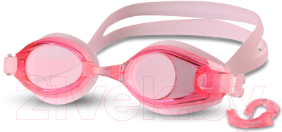 Очки для плавания Indigo 205 G (розовый)