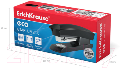 Изображение товара Степлер Erich Krause Eco 28236
