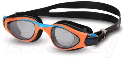 Очки для плавания Indigo Navaga / GS23-4 (оранжевый/голубой)