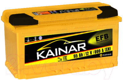 Автомобильный аккумулятор Kainar EFB 95 R+ / 095 10 14 01 0032 38 39 0 L (95 A/ч)