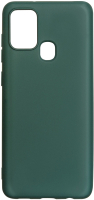 Чехол-накладка Volare Rosso Charm для Galaxy A21s (зеленый) - 