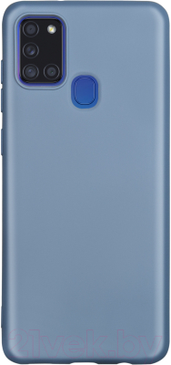 Чехол-накладка Volare Rosso Charm для Galaxy A21s (серо-синий)