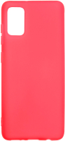 Чехол-накладка Volare Rosso Cordy для Galaxy A41 (красный) - 