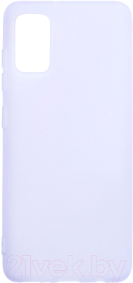 Чехол-накладка Volare Rosso Cordy для Galaxy A41 (сиреневый)