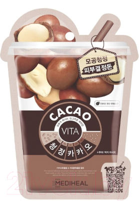 

Маска для лица тканевая Mediheal, Cacao Vita Mask