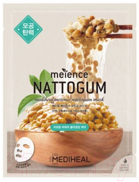 

Маска для лица тканевая Mediheal, Meience Nattogum Mask