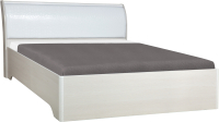 Двуспальная кровать Олмеко Мона 06.297 (откидной механизм/крокодил белый) - 