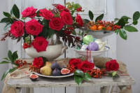 

Набор для творчества РЫЖИЙ КОТ, Раскраска на картоне. Прекрасные розы на столе / Р-2300