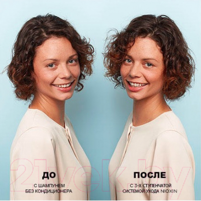 Набор косметики для волос Nioxin Система 1 шампунь 150мл+кондиционер 150мл+маска 50мл