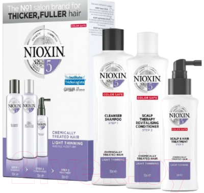 Набор косметики для волос Nioxin Система 5 шампунь 150мл+кондиционер 150мл+маска 50мл