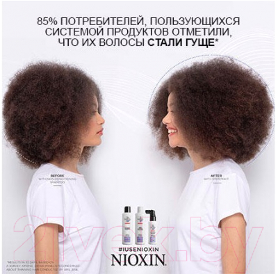 Набор косметики для волос Nioxin Система 6 шампунь 150мл+кондиционер 150мл+маска 50мл