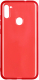 Чехол-накладка Volare Rosso Taura для Galaxy A11 (красный) - 