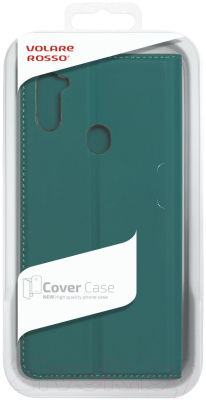 Чехол-книжка Volare Rosso Book Case Series для Galaxy A11 (зеленый)