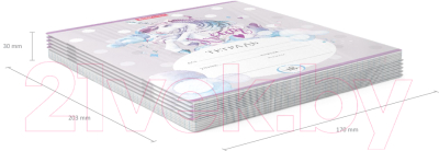 Изображение товара Тетрадь Erich Krause Dream Unicorn / 49177 (18л, клетка)