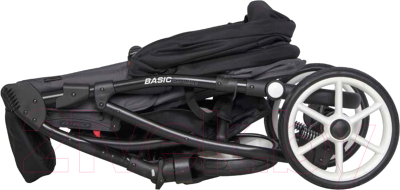 Детская универсальная коляска Riko Basic Sport 3 в 1 (01/Carbon)