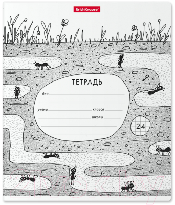 Изображение товара Тетрадь Erich Krause Муравьишки / 49221 (24л, клетка)