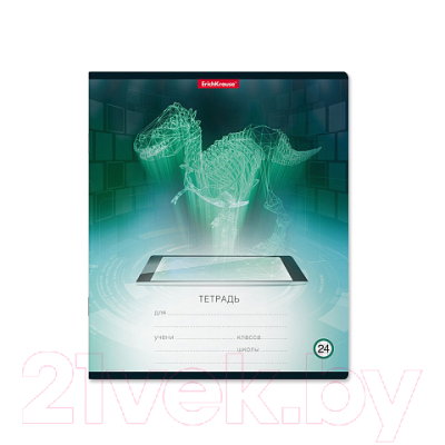 Изображение товара Тетрадь Erich Krause Digital Dino / 49227 (24л, клетка)