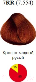 Крем-краска для волос Itely Aquarely 7RR