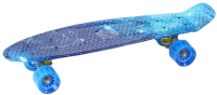 Пенни борд Indigo Space LS-P2206B (синий/голубой) - 