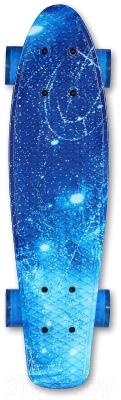 Пенни борд Indigo Space LS-P2206B (синий/голубой)