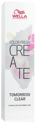 

Крем-краска для волос Wella Professionals, Нейтральный, Color Fresh Create Оттеночная Tomorrow Clear