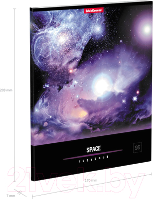Изображение товара Тетрадь Erich Krause Вселенная / 35494 (96л, клетка)