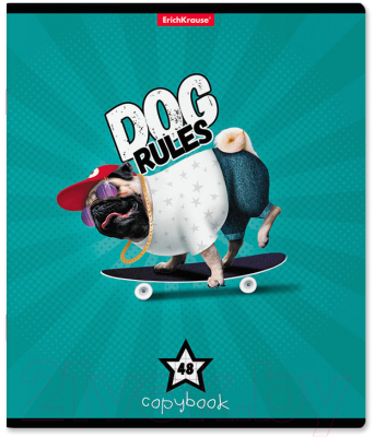 

Тетрадь Erich Krause, Dog Rules / 46648