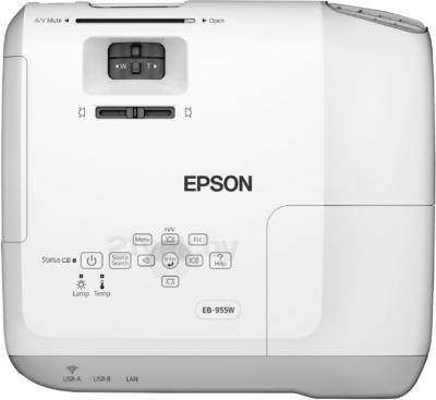 Проектор Epson EB-955W - вид сверху